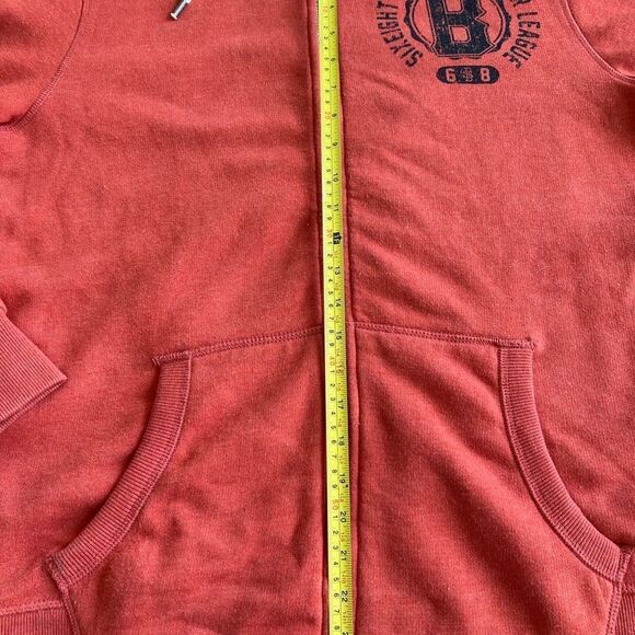 Esprit Zip-Up Hoodie 'Jacket TRAYNE' in Orange Size XL men - Picture 11 of 16